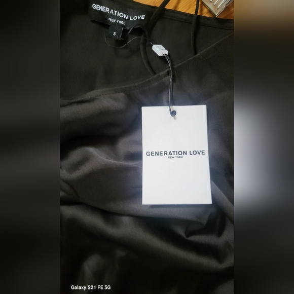 Generation Love Black LOA Halter Blouse NWT SZ. SMALL - Picture 7 of 10